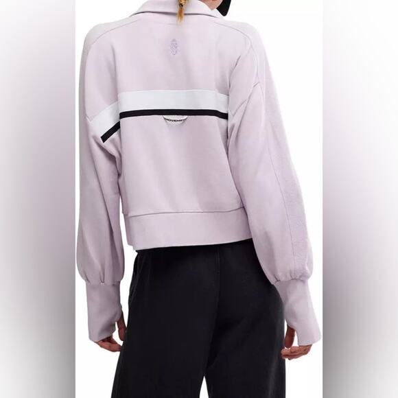 Free People Movements Womens Small High Jump Quarter Zip Sweatshirt Loungewear - Picture 3 of 13